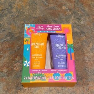 Spa Luxetique Limited Edition Hand Cream Set NWT
